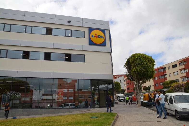 La tercera y última tienda abierta por Lidl en Telde en el sector de Arnao/TA.